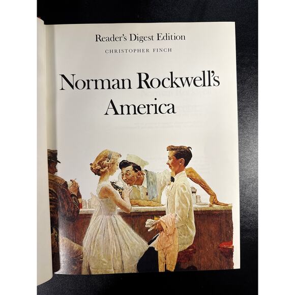 Norman Rockwell's America, Reader's Digest Edition By Christopher Finch & Joanne - Picture 7 of 10
